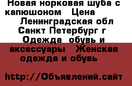 Новая норковая шуба с капюшоном › Цена ­ 220 000 - Ленинградская обл., Санкт-Петербург г. Одежда, обувь и аксессуары » Женская одежда и обувь   